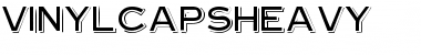 Download VinylCapsHeavy Font