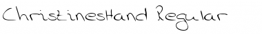 Download ChristinesHand Regular Font