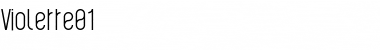 Download Violette01 Font
