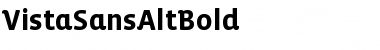 Download VistaSansAltBold Font