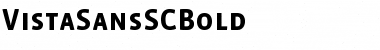 Download VistaSansSCBold Font