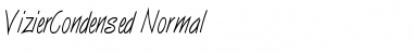 Download VizierCondensed Font