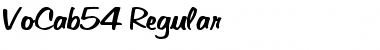 Download VoCab54 Font
