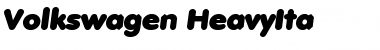 Download Volkswagen-HeavyIta Font