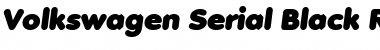 Download Volkswagen-Serial-Black Font