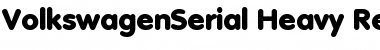 Download VolkswagenSerial-Heavy Font
