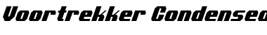 Download Voortrekker Condensed Italic Font