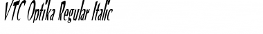 Download VTC Optika Font