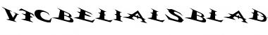 Download VTCBelialsBladeTricked Font