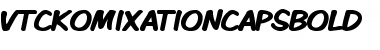 Download VTCKomixationCapsBold Font
