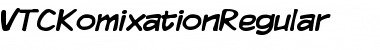 Download VTCKomixationRegular Font