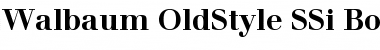 Download Walbaum OldStyle SSi Bold Oldstyle Figures Font