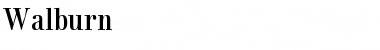 Download Walburn Font
