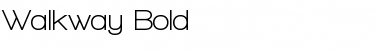 Download Walkway Bold Regular Font
