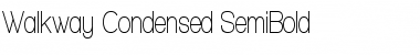 Download Walkway Condensed SemiBold Font