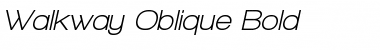 Download Walkway Oblique Bold Font