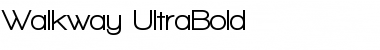 Download Walkway UltraBold Regular Font