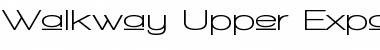Download Walkway Upper Expand Bold Regular Font