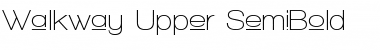 Download Walkway Upper SemiBold Font