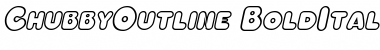 Download ChubbyOutline Font