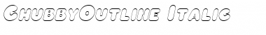 Download ChubbyOutline Font