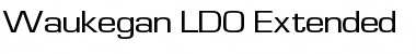 Download Waukegan LDO Font