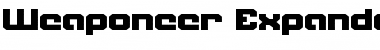 Download Weaponeer Expanded Font