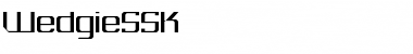 Download WedgieSSK Font