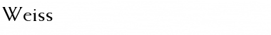 Download Weiss Font