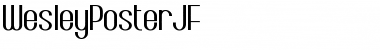 Download WesleyPosterJF Font