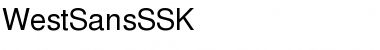 Download WestSansSSK Font