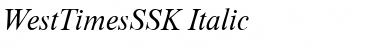 Download WestTimesSSK Font