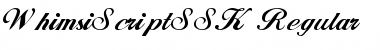 Download WhimsiScriptSSK Font