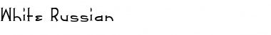 Download White Russian Font