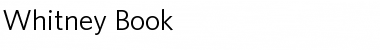Download Whitney Font