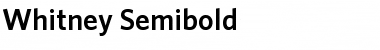Download Whitney Font