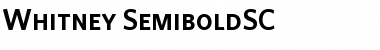 Download Whitney Font