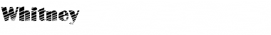Download Whitney Font
