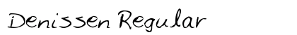 Denissen Regular preview