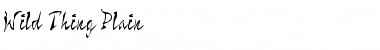 Download Wild Thing Font