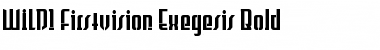 Download WILD1 Firstvision Exegesis Font
