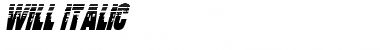 Download Will Italic Font