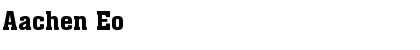 Download Aachen Eo Font