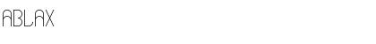 Download ABLAX Font Download ABLAX Font