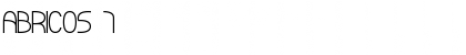 Download ABRICOS 7 Font Download ABRICOS 7 Font