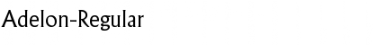 Download Adelon-Regular Font