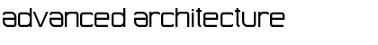 Download Advanced Architecture Font Download Advanced Architecture Font