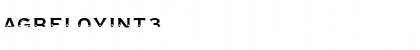 Download AgreloyInT3 Font