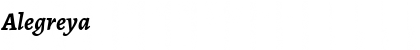Download Alegreya Font
