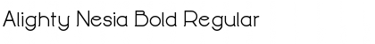Download Alighty Nesia Bold Font Download Alighty Nesia Bold Font
